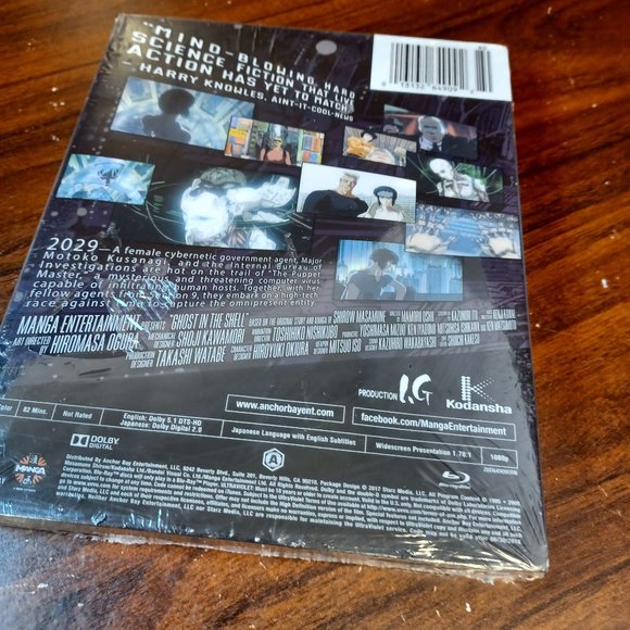 Ghost in the Shell Mondo Steelbook w/Slipcover (Blu-ray, No Digital)Box Shipping - Picture 6 of 9
